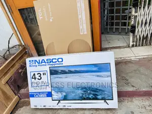Ultra Modern 43”Satellite Digital Tv FHD Nasco