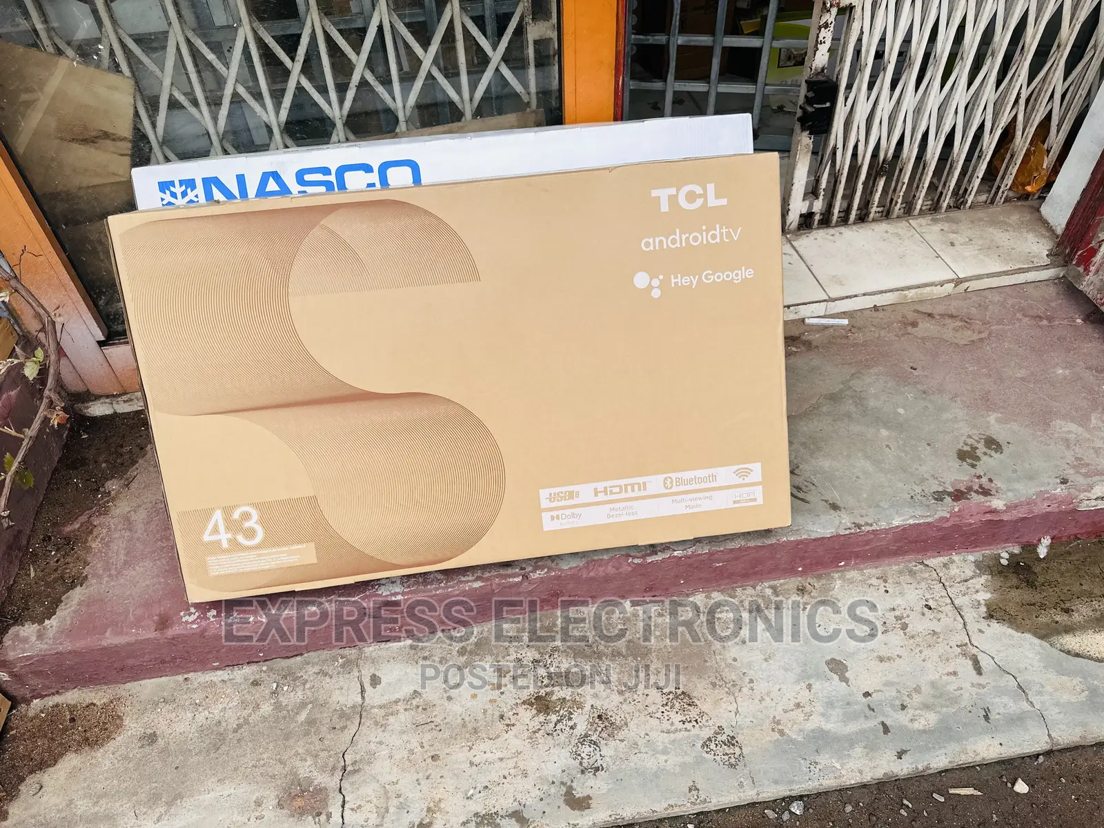 Sleek Slim FHD Smart Android TCL 43”S5400