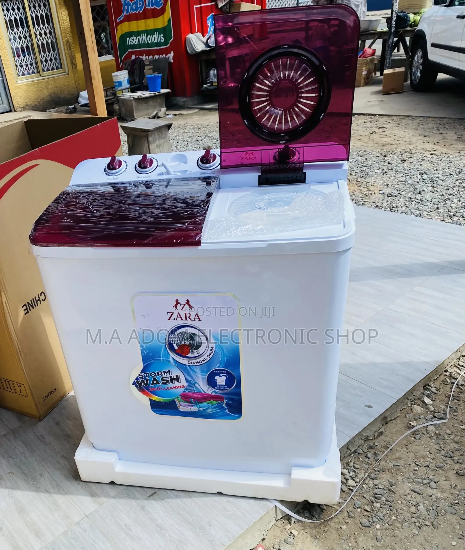 Highly Energy Saving Zara 12kg Semi-Automatic Washingmachine