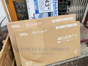 Edgeless Design Slim UHD Smart TCL 50”P635 Tv