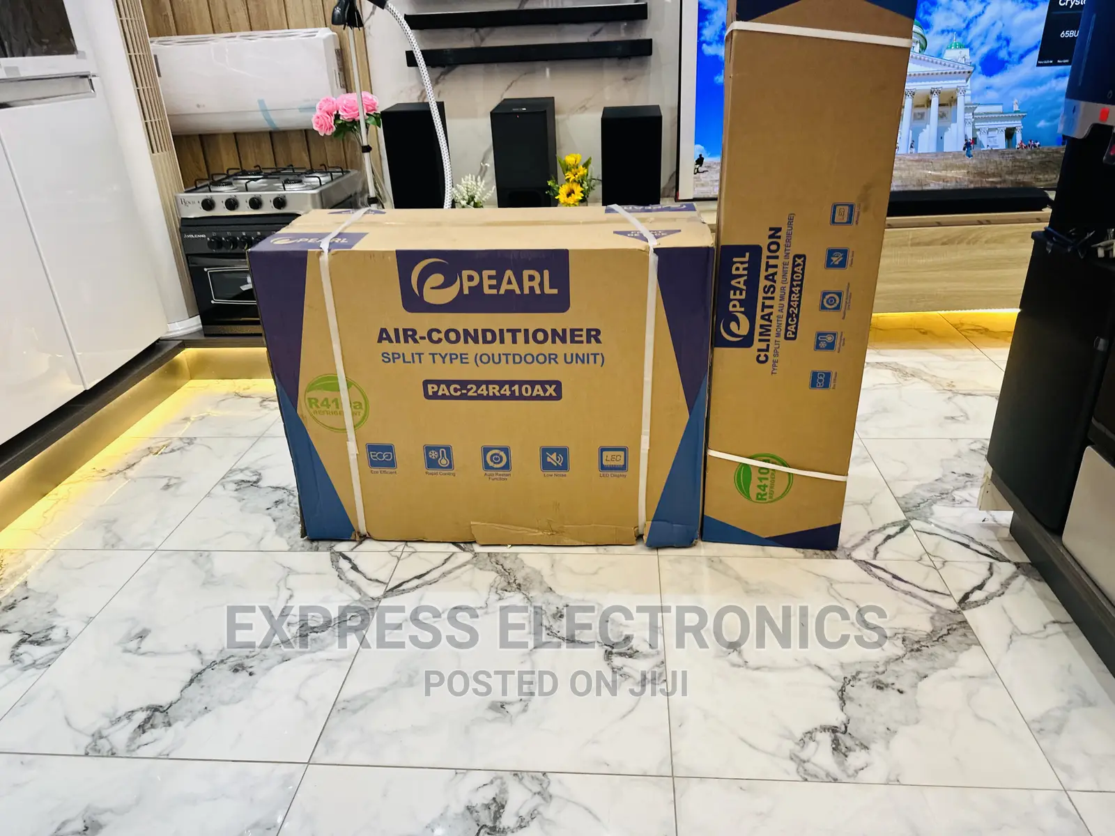 Cool Zone Split R410 Gas 2.5hp Pearl White