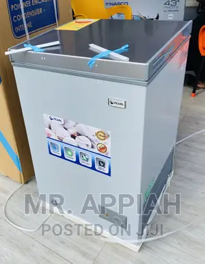 Brand New Pearl PF-127 Single Door Freezer(100L)Gray.
