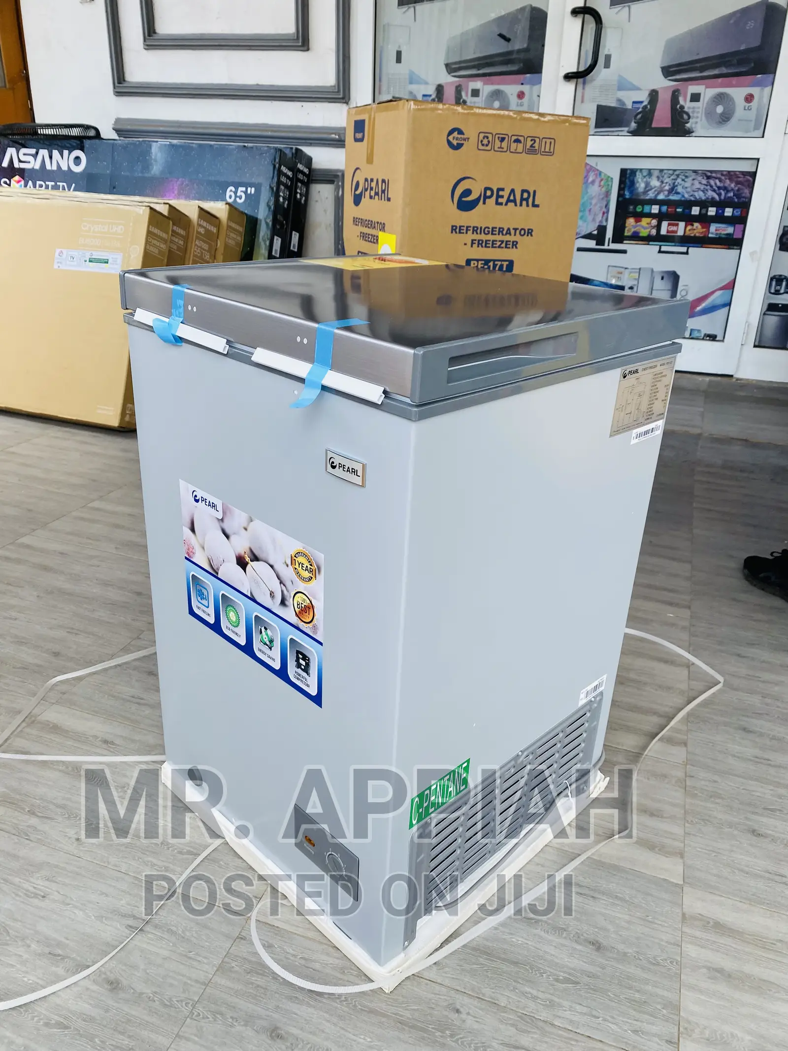 Adorable Pearl Single Door Chest Freezer(PF-360)).