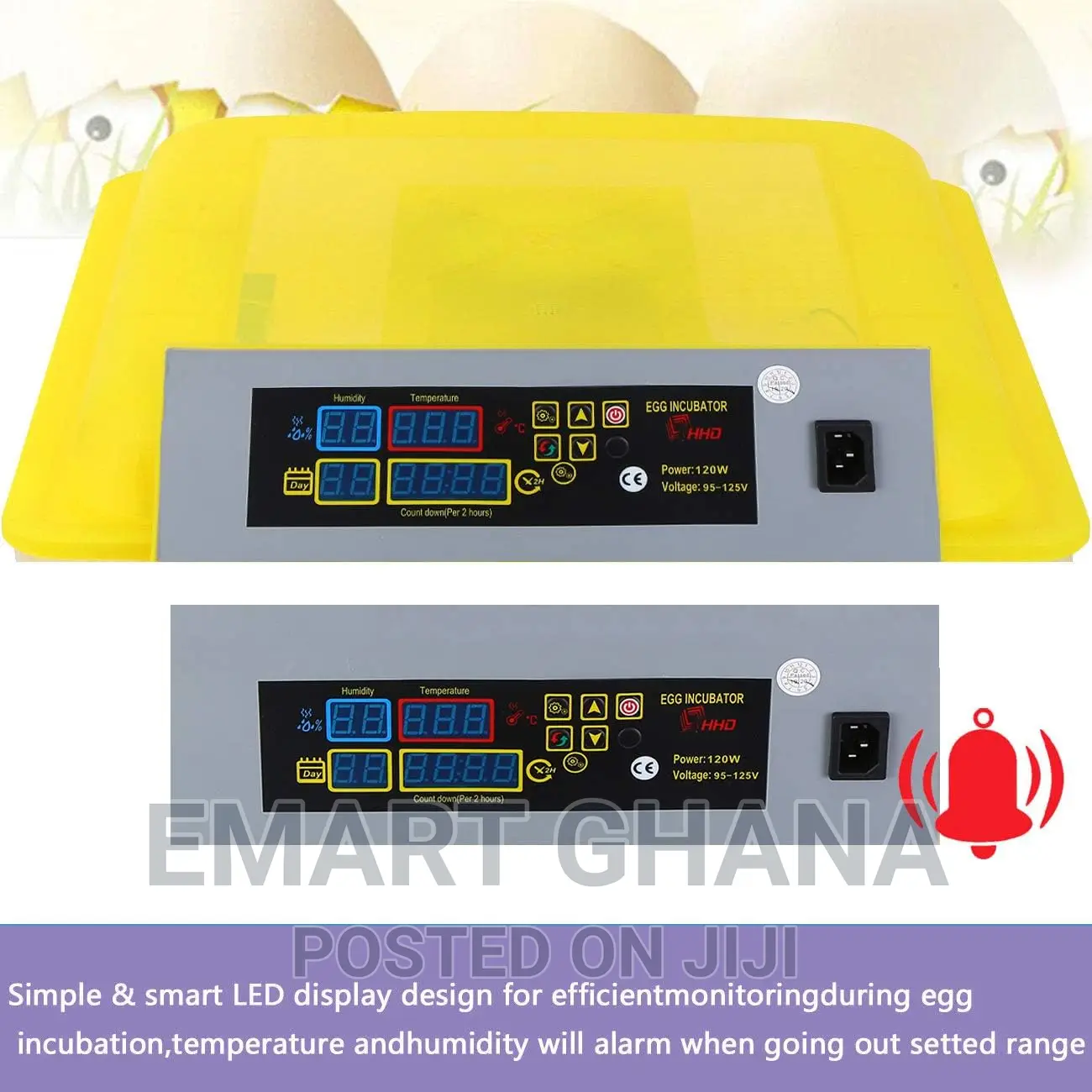 Promotion 98% Hatching Rate Chicken Egg Incubator 140