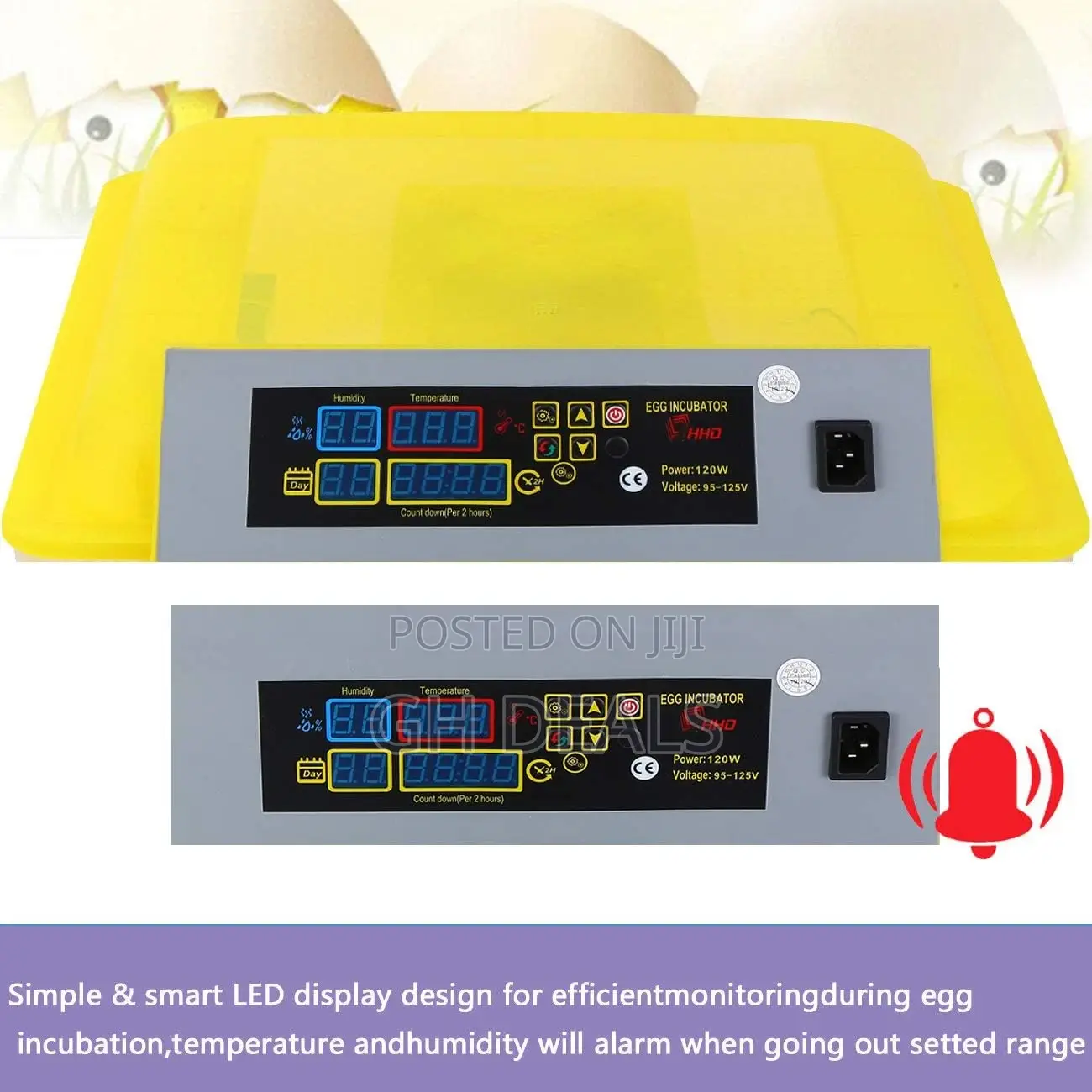 Promotion 98% Hatching Rate Chicken Egg Incubator 140