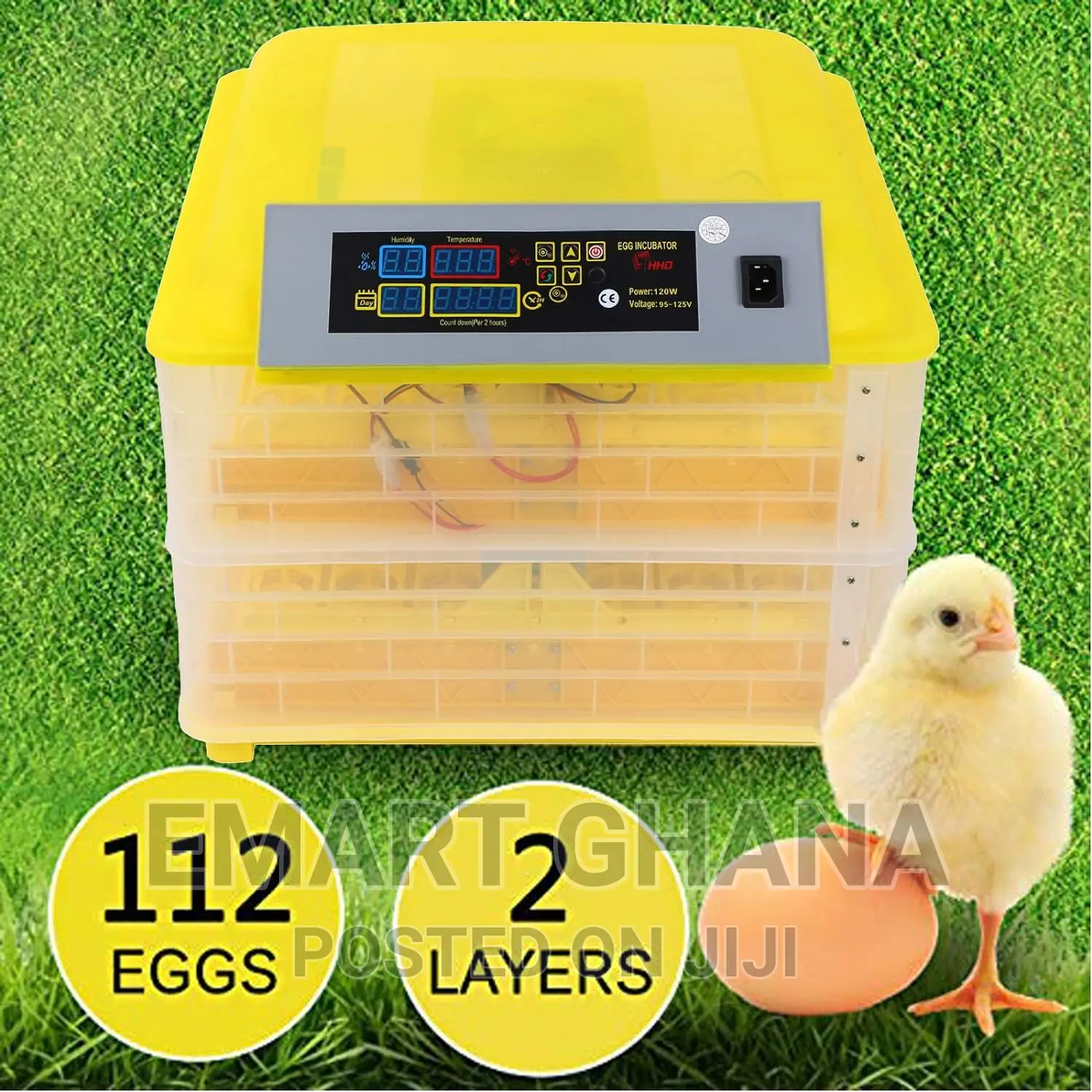 Promotion 98% Hatching Rate Chicken Egg Incubator 140