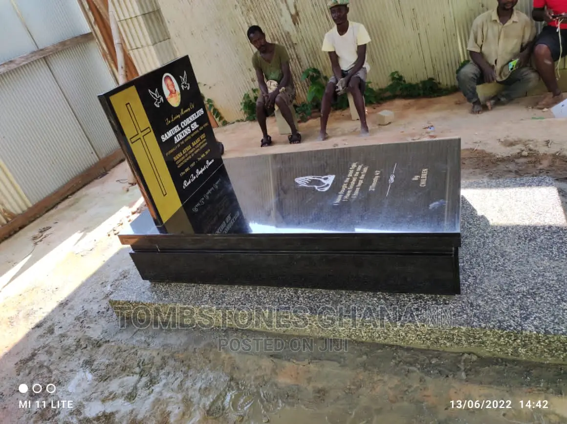 Tombstone Constructed at Koforidua