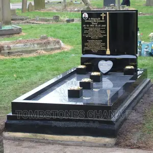 Granite Tombstone Done at Bonsu