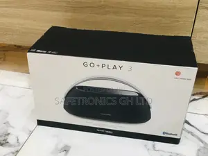 Black Bluetooth Harman Kardon Go + Play 3 Wireless Speaker