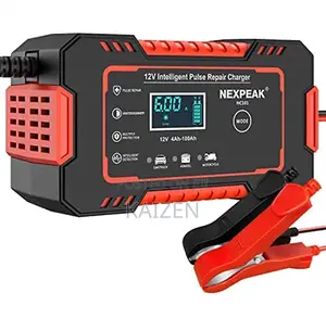 12v Car and Motorcycle Battery Charger