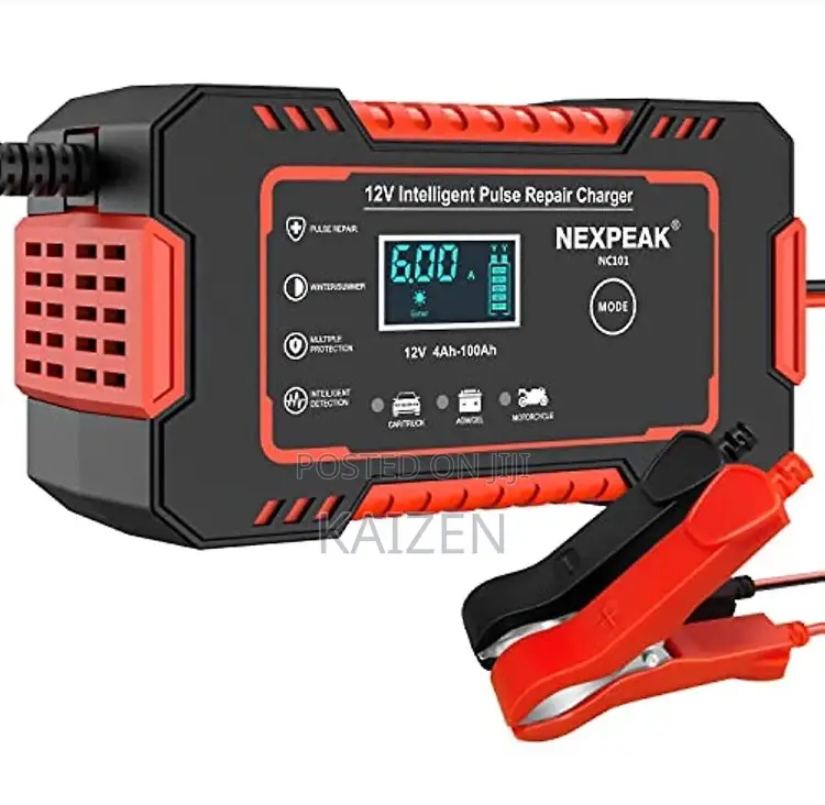 12v Car and Motorcycle Battery Charger