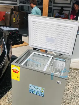PCF-185 Chestfreezer Singledoor 141L Pearl Electric Gray