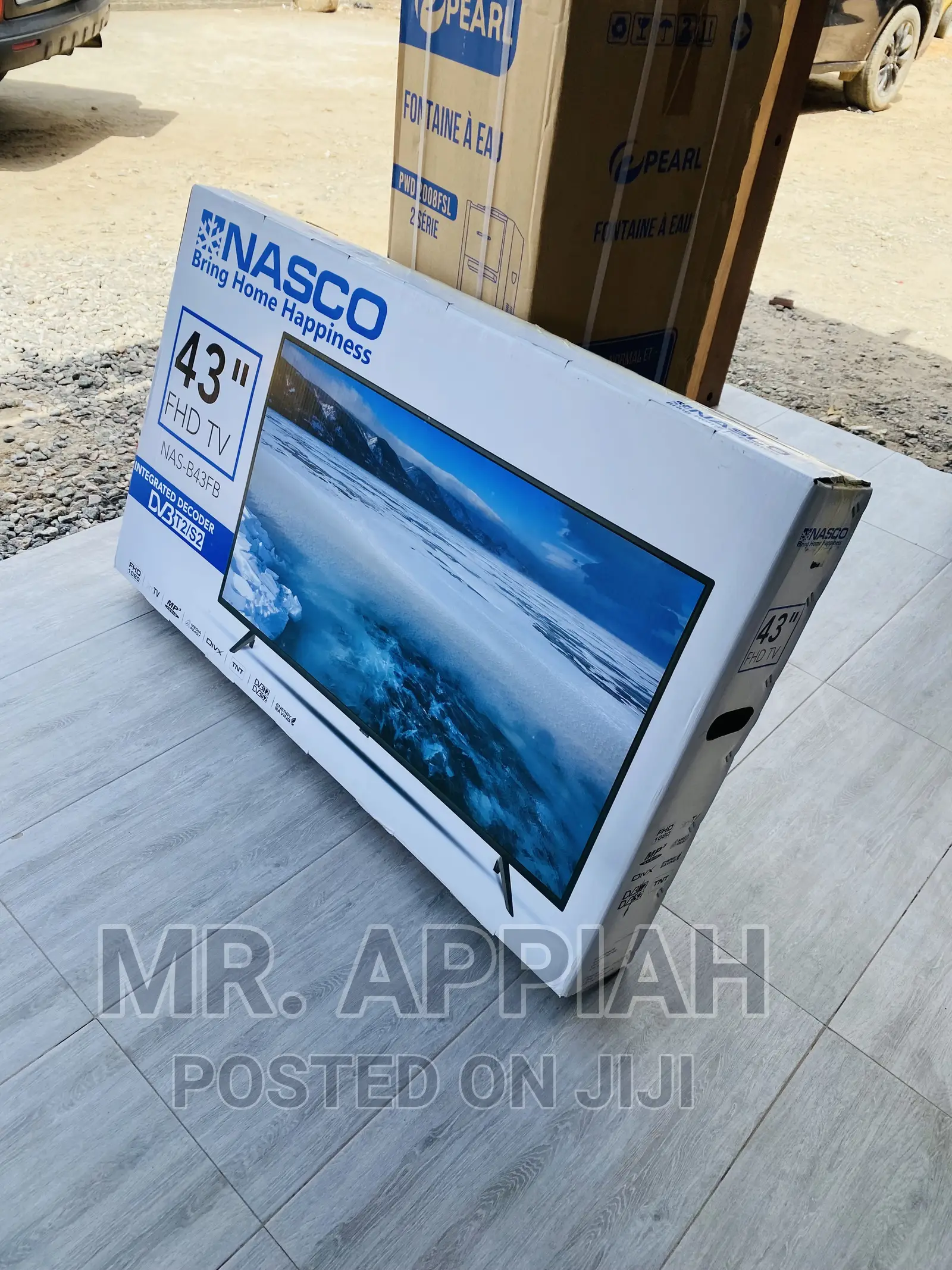 Cost Saving Nasco 43” Digital Electric LED Tv(Black).