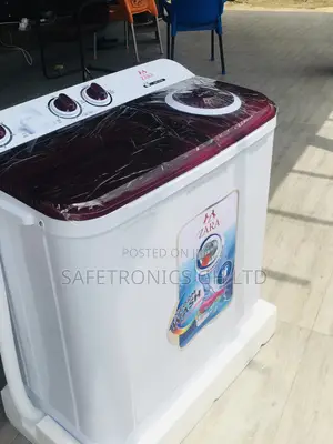 Topload Semiautomatic Red/White Zara 7kg Washingmachine