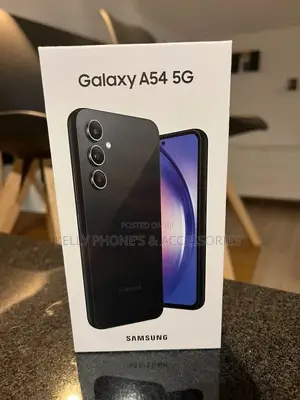 New Samsung Galaxy A54 5G 128 GB Black