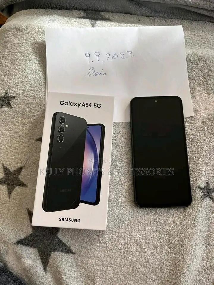 New Samsung Galaxy A54 5G 128 GB Black