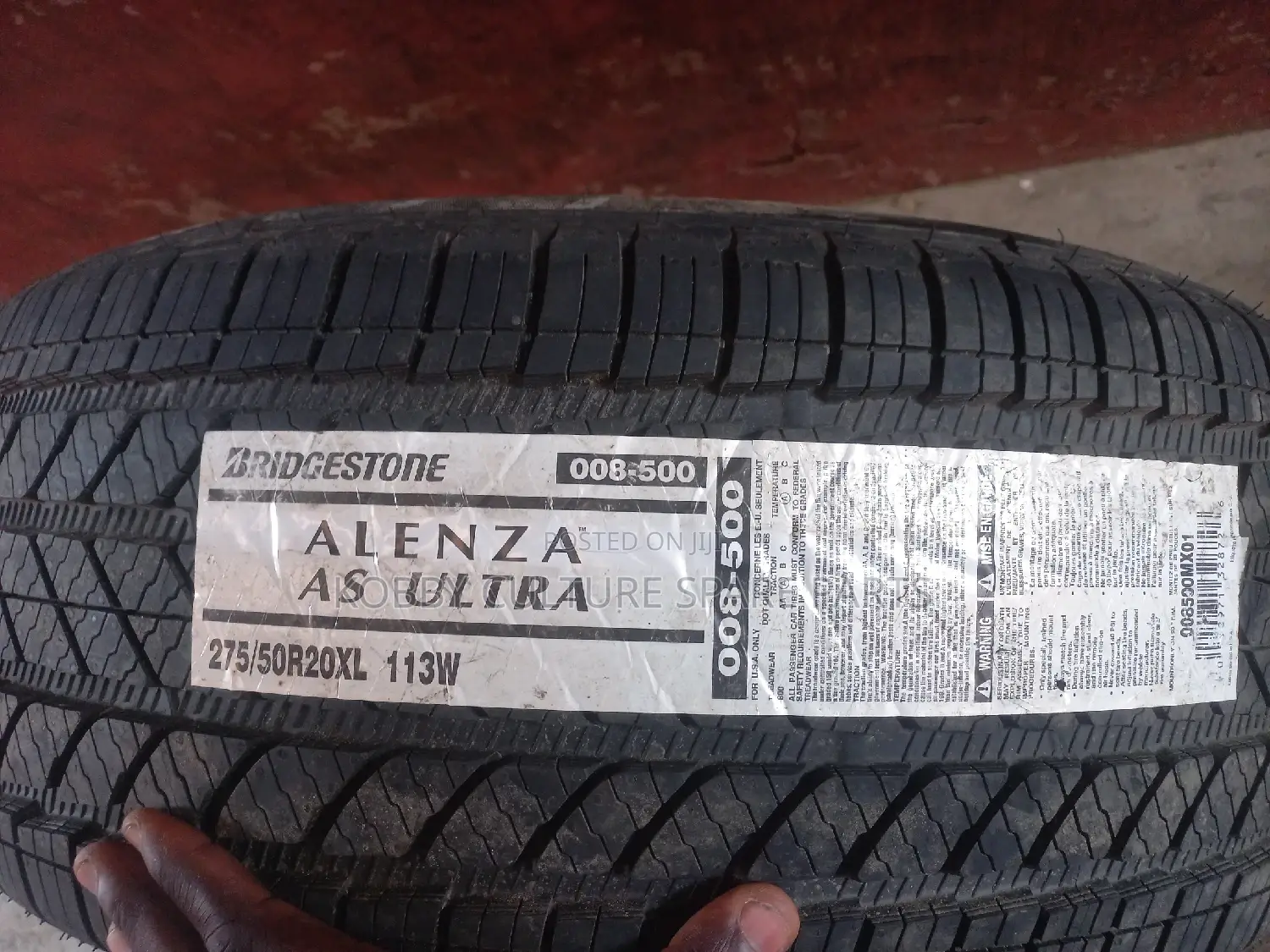 Original Bridgestone 275/50 R20 Tyres Available