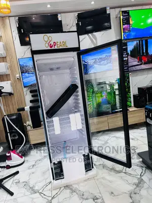 Large Capacity PVC 424-2B.Display Fridge Pearl Single Door