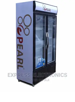 Amazing Deal on PVC 424-2b. Display Fridge Pearl Double Door