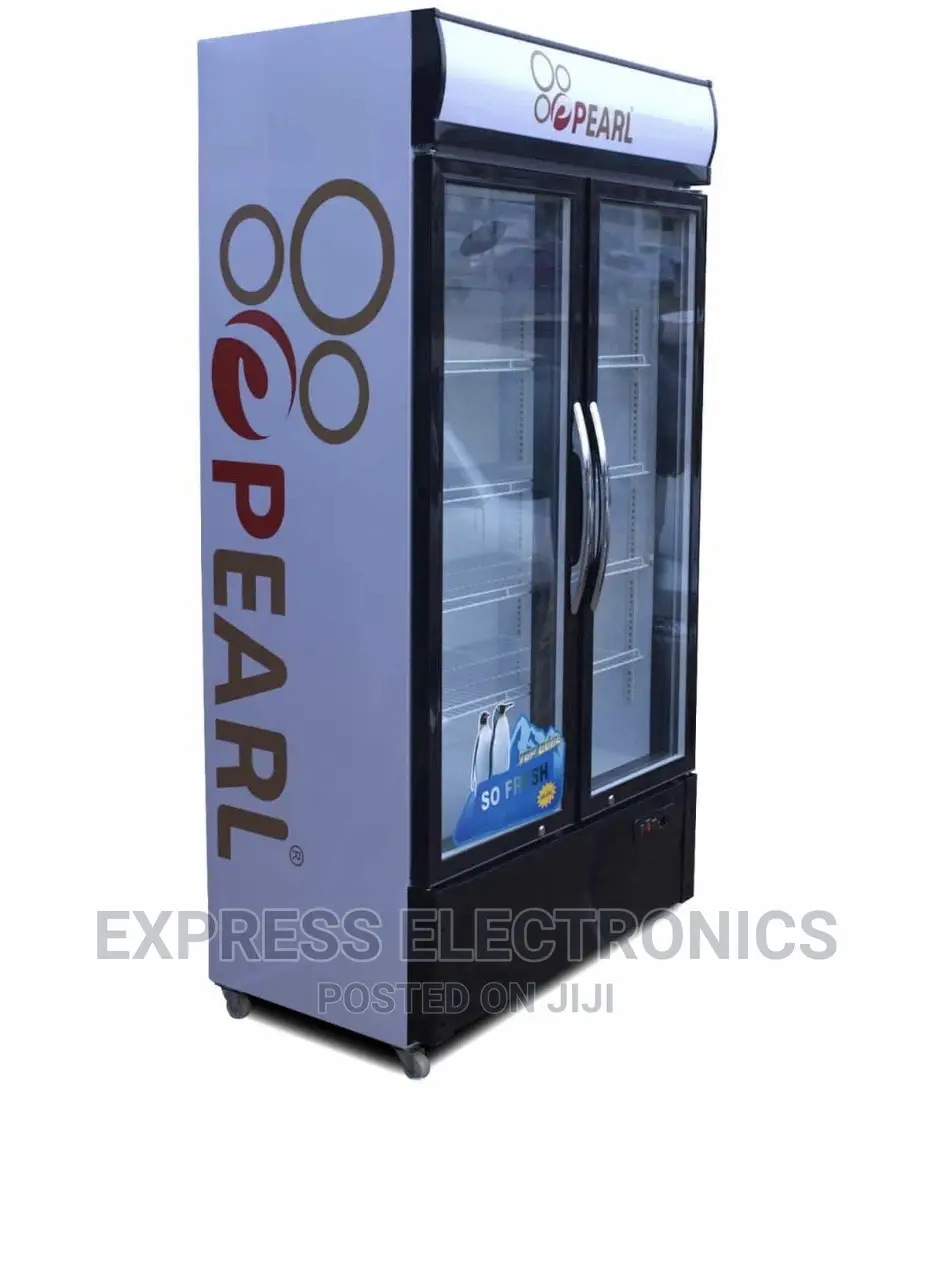 Amazing Deal on PVC 424-2b. Display Fridge Pearl Double Door