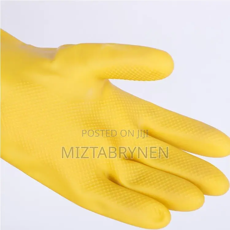 Re-usable Washing Gloves Non-slip Rubber Hand Gloves