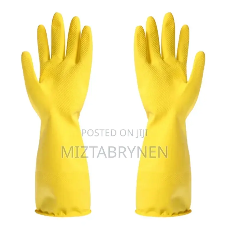 Re-usable Washing Gloves Non-slip Rubber Hand Gloves