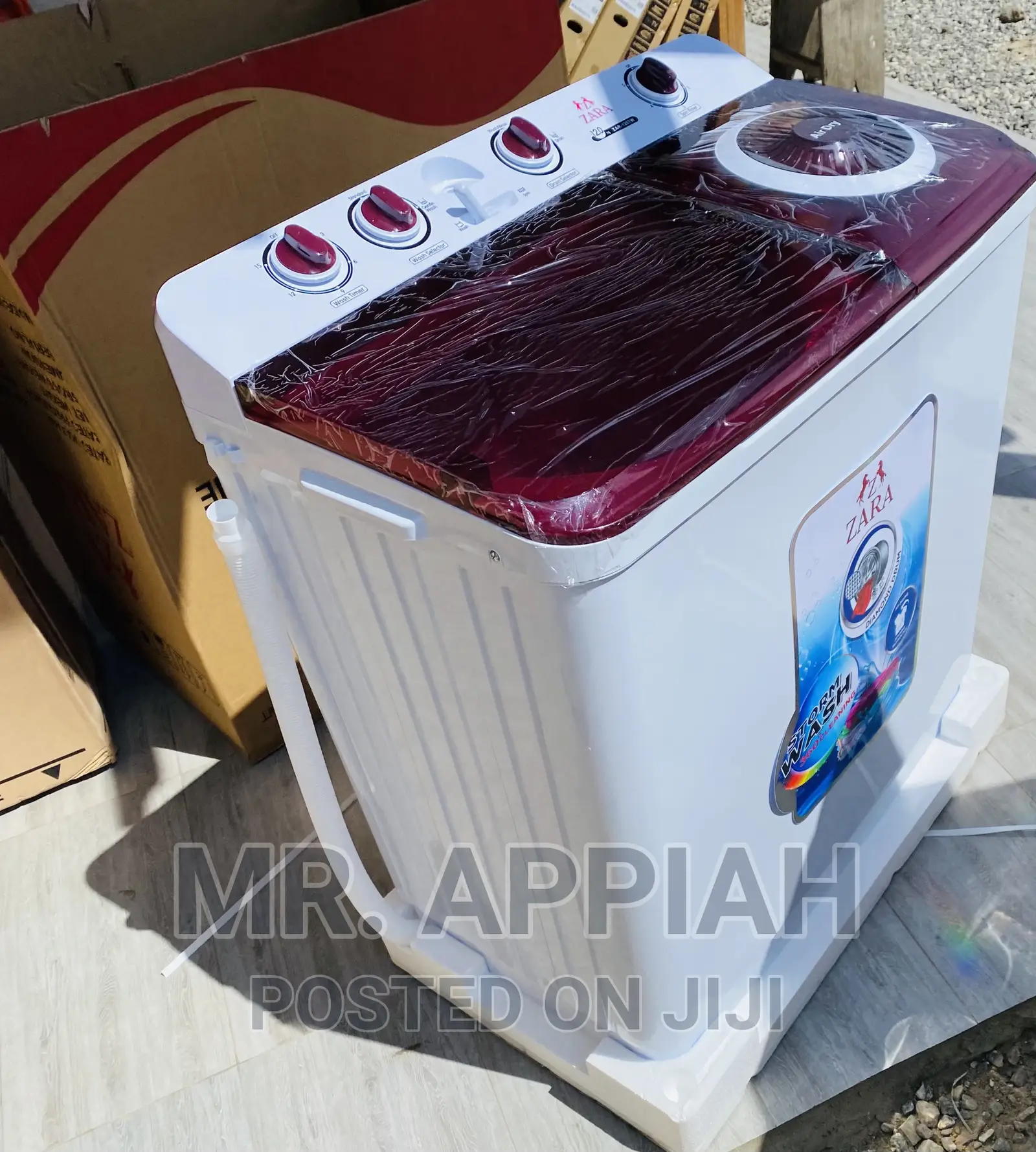 Shop Affordable Zara 12kg Semi-Automatic Washing Machine.