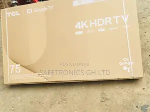 Smart Led Glossy 75 Inches P635 HDR Electric Black TCLTV