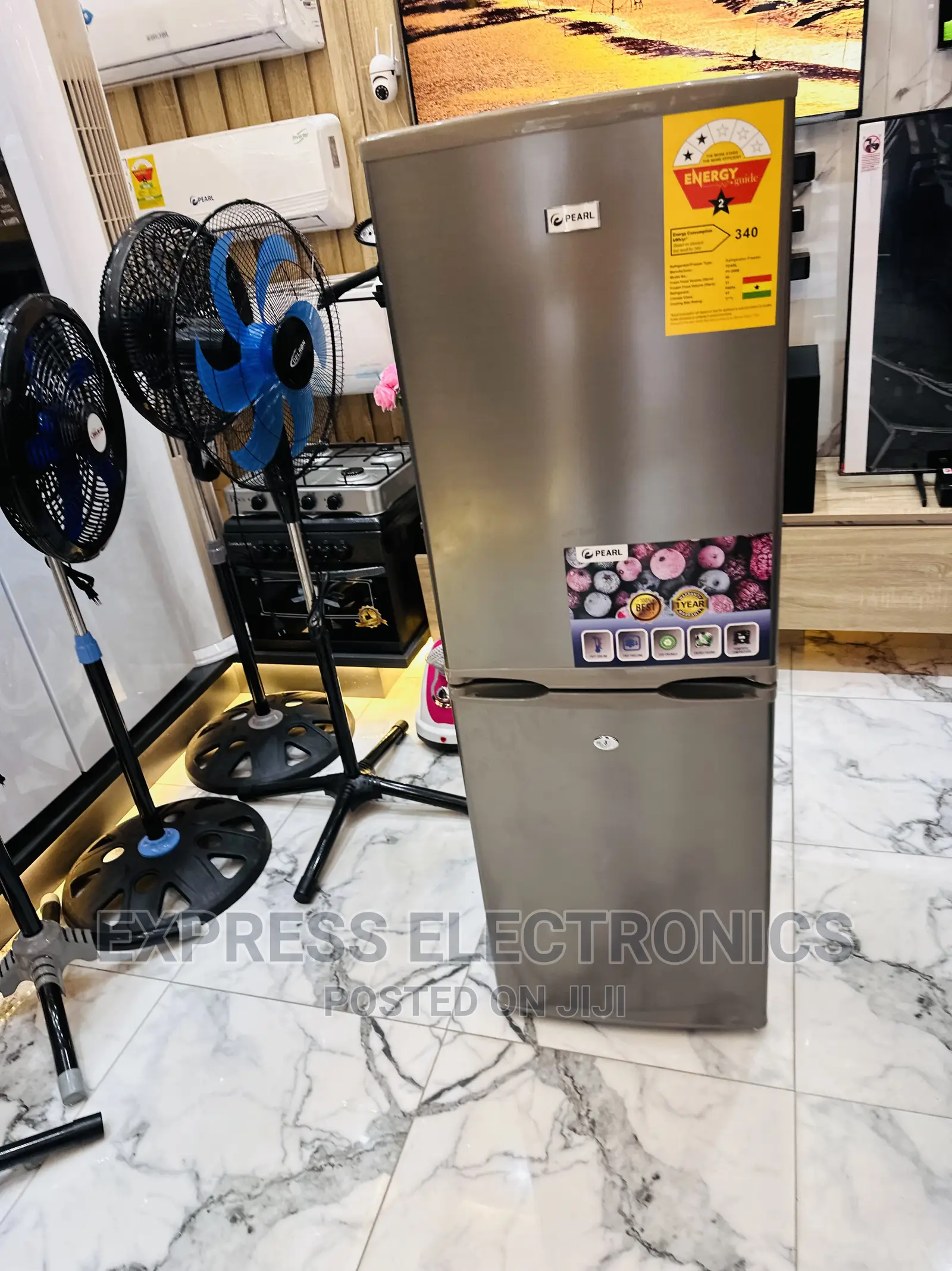Better Price for PF-200B (140 Liter)Pearl Double Door Fridge