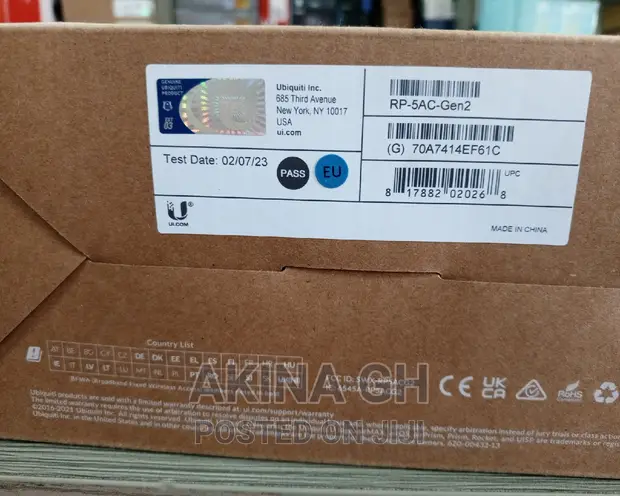 Ubiquiti Airmax Rocket Prism 5ghz Radio Rp-5ac-Gen2 2