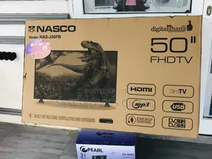 Nasco FHD Digital 50 Inches Glossy LED Satellite Tv 