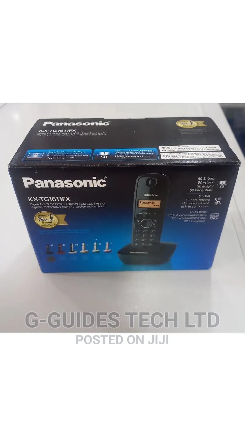 Panasonic Digital Cordless Telephone KX-TG1611