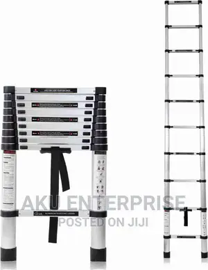 Extendable 9 Steps Ladder