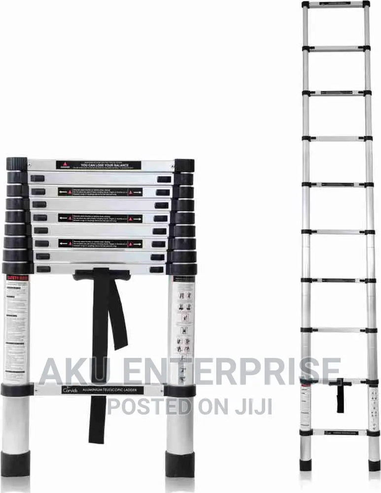 Extendable 9 Steps Ladder