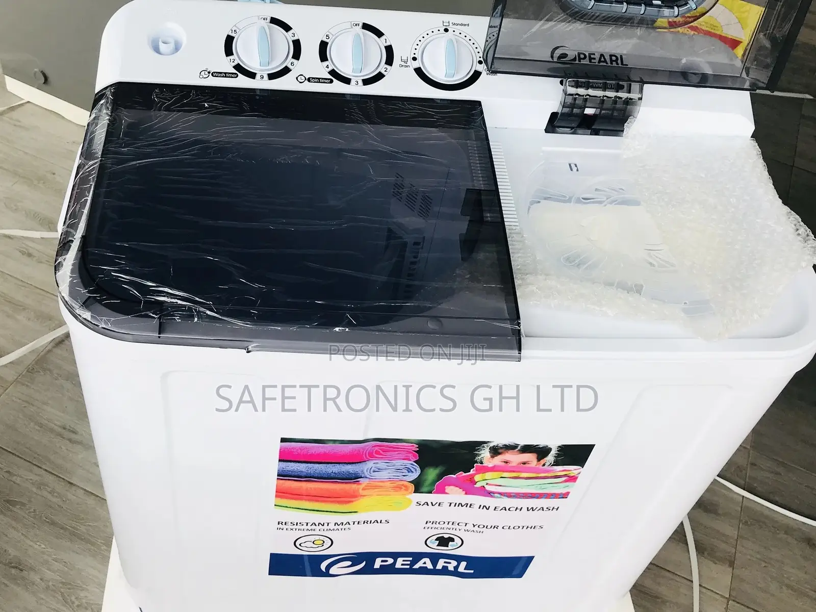 Pearl Washingmachine Electric 7kg Semiautomatic Topload 
