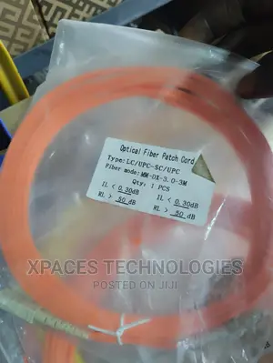 LC- Sc Fiber Patch Cord Multimode Duplex 3M