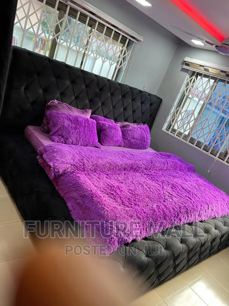 Sweet Black Kings Ned With Orthopedic Mattress Free