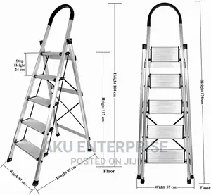 Foldable 5 Steps Ladder
