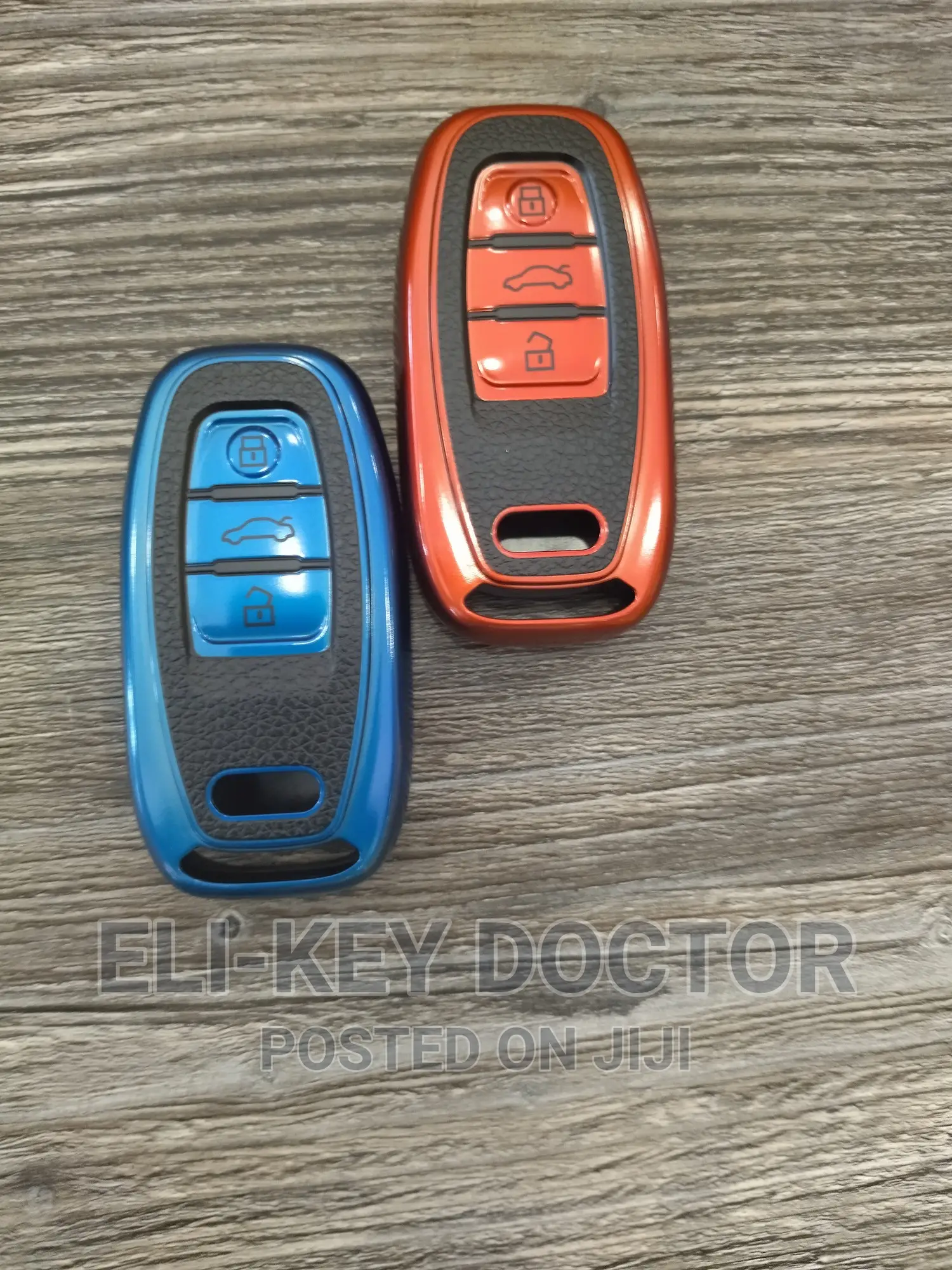 Colorful TPU Case for Audi A4 A5 A7 Q5 Smart Key Plus Hook