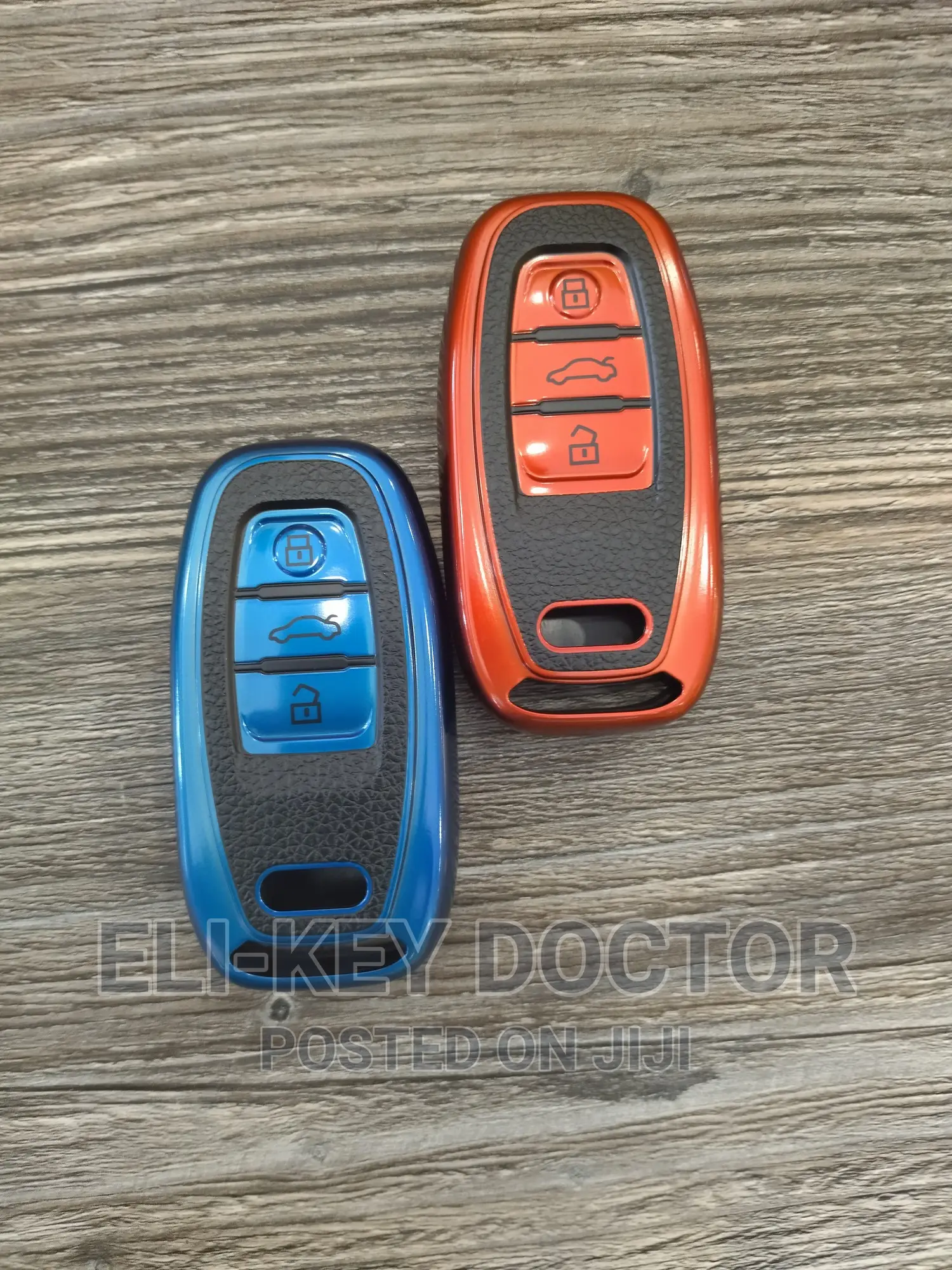 Colorful TPU Case for Audi A4 A5 A7 Q5 Smart Key Plus Hook