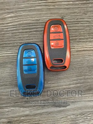 Colorful TPU Case for Audi A4 A5 A7 Q5 Smart Key Plus Hook