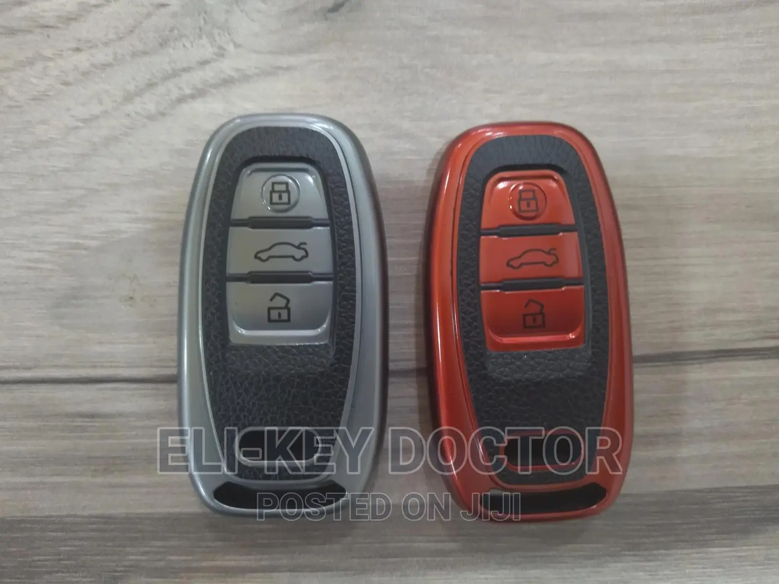 Colorful TPU Case for Audi A4 A5 A7 Q5 Smart Key Plus Hook