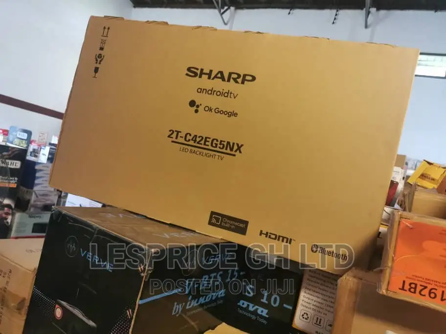 Brand New- Sharp 42” Android Smart TV