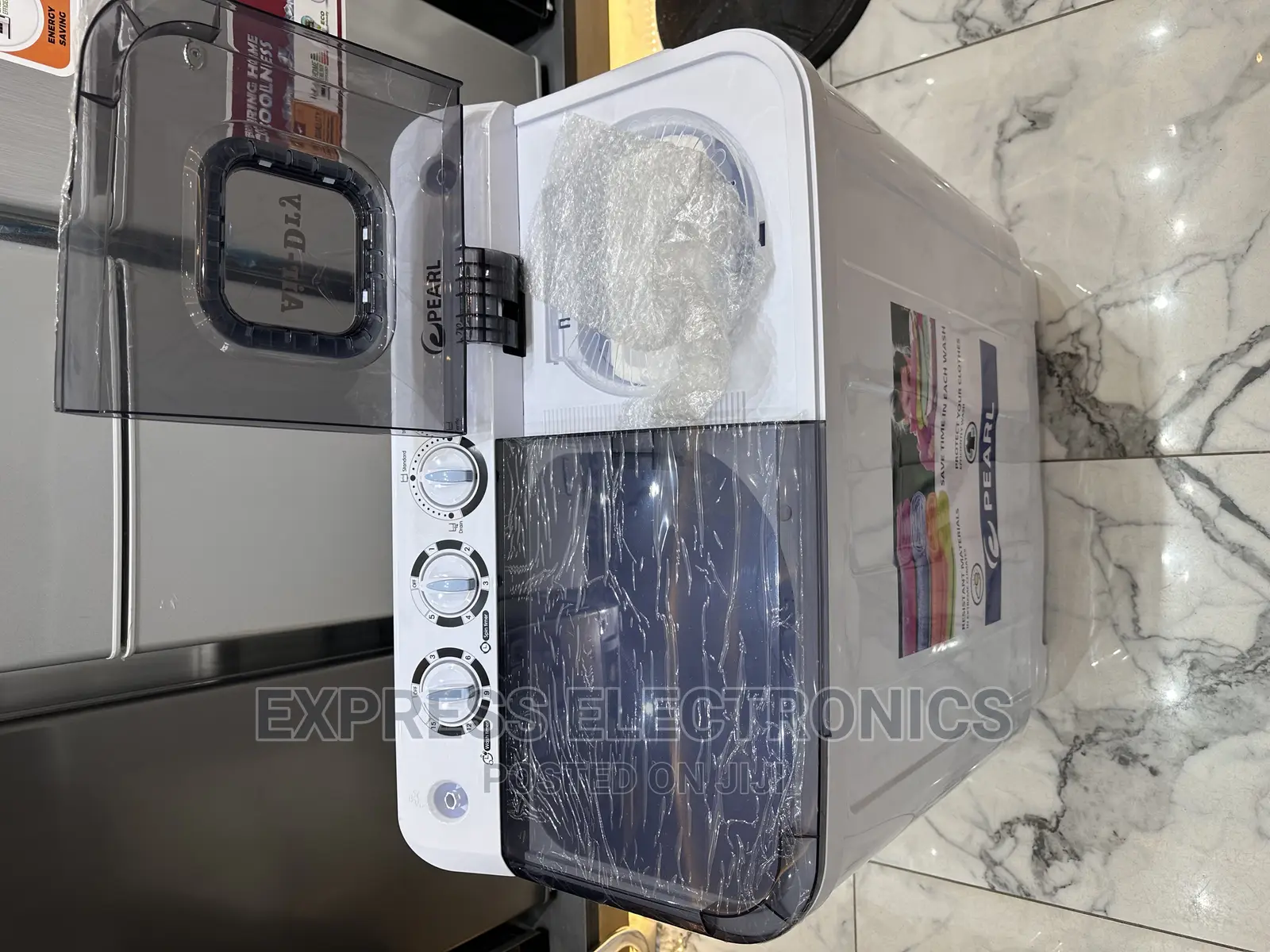 Less Expensive Plastic Body Washing Machine Pearl 12kg