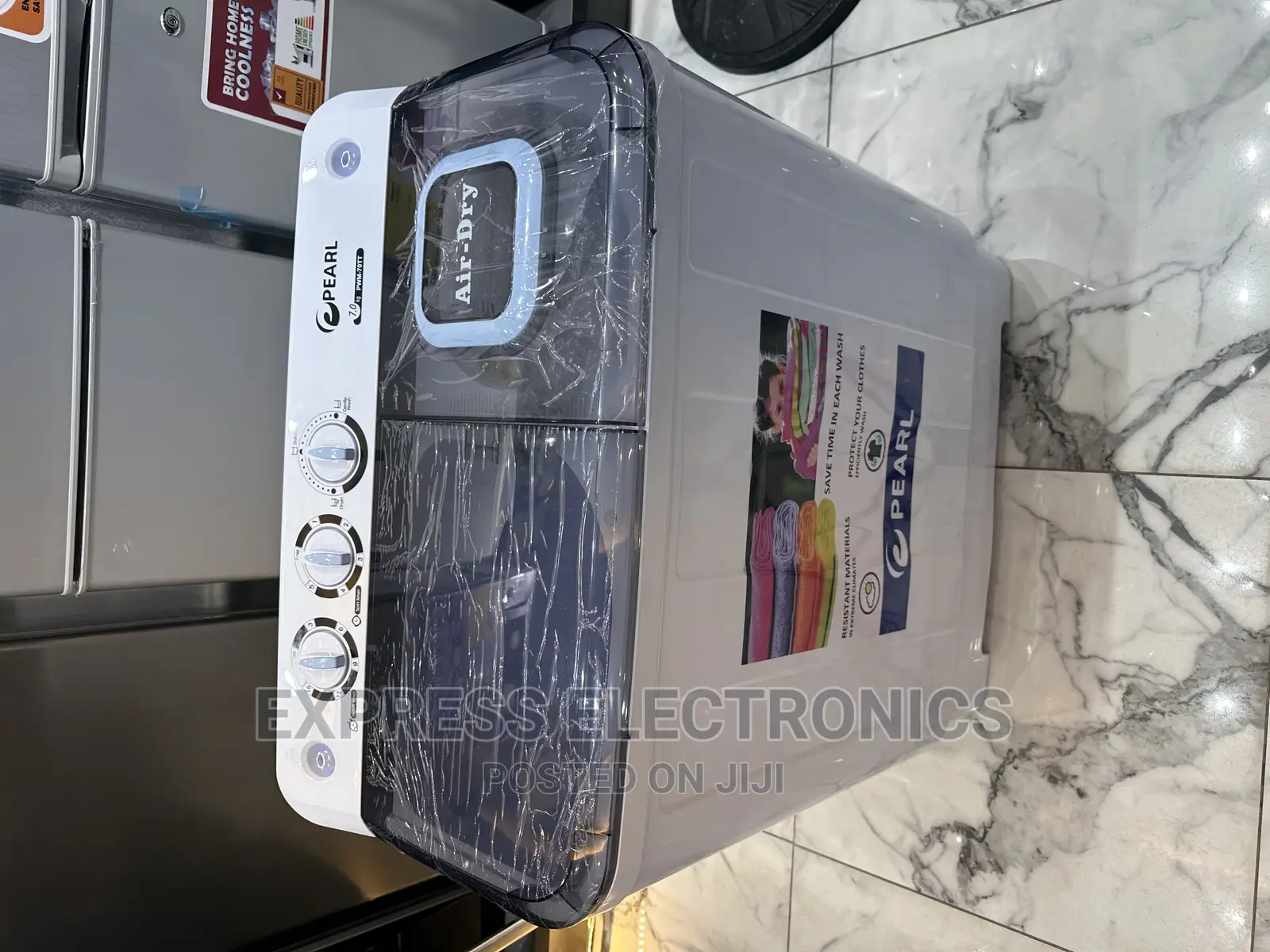 Eco Efficient Energy Washing Machine Pearl 7kg Topload