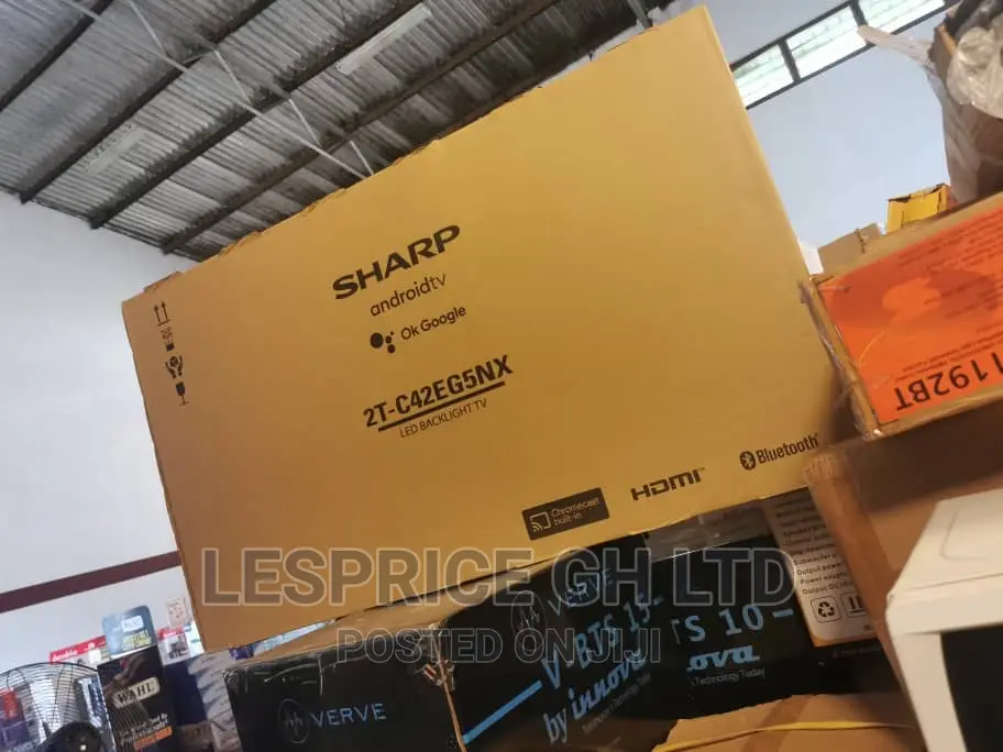 Sharp 42” Android Smart TV- Dynamic Colors