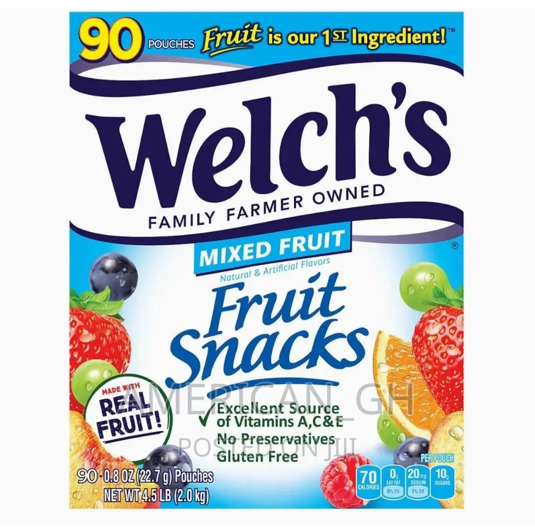 Welch's Fruit Snacks 90 Pouches