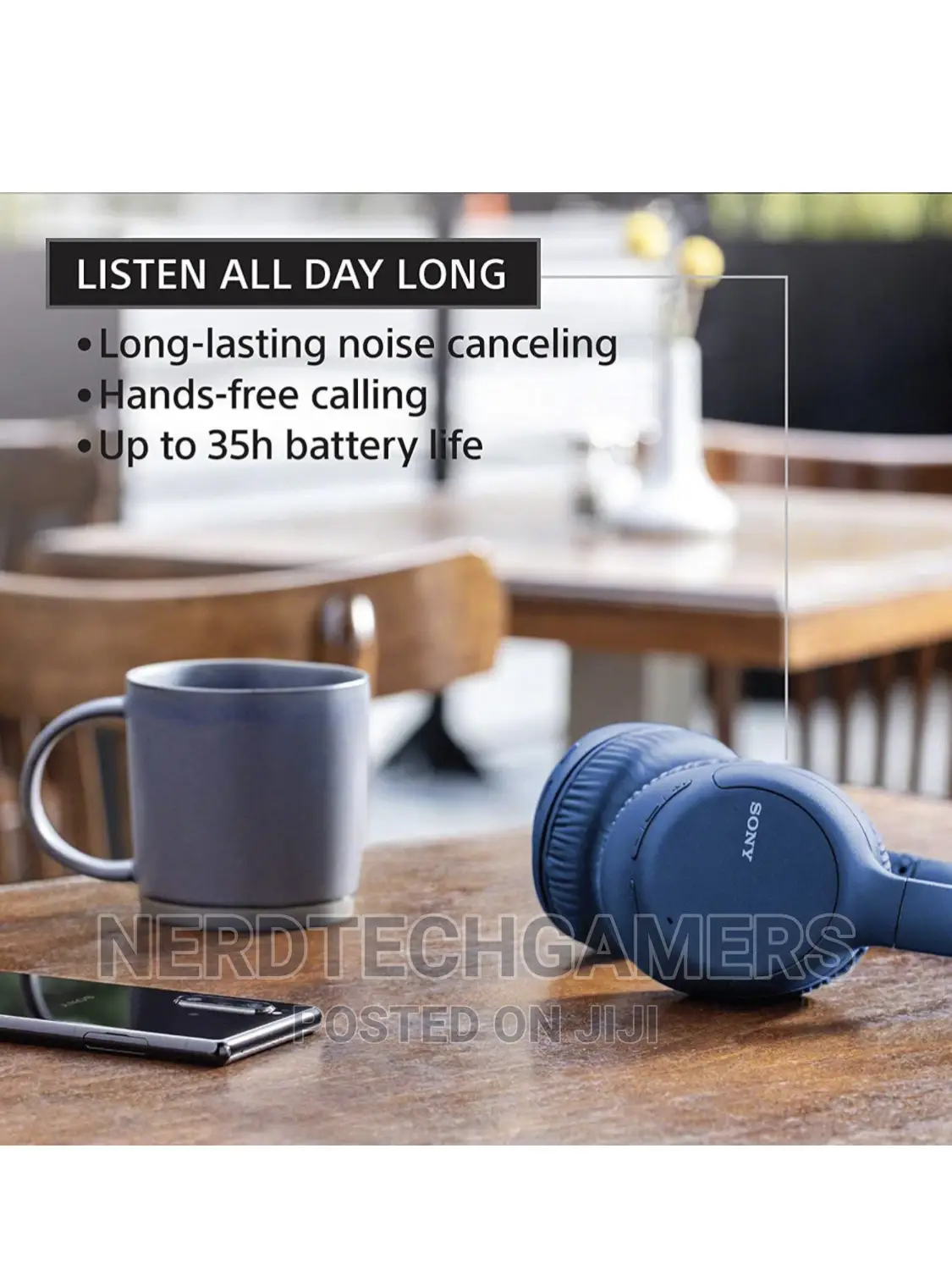 Sony WH-CH710N Active Noise Cancelling Wireless Headphones