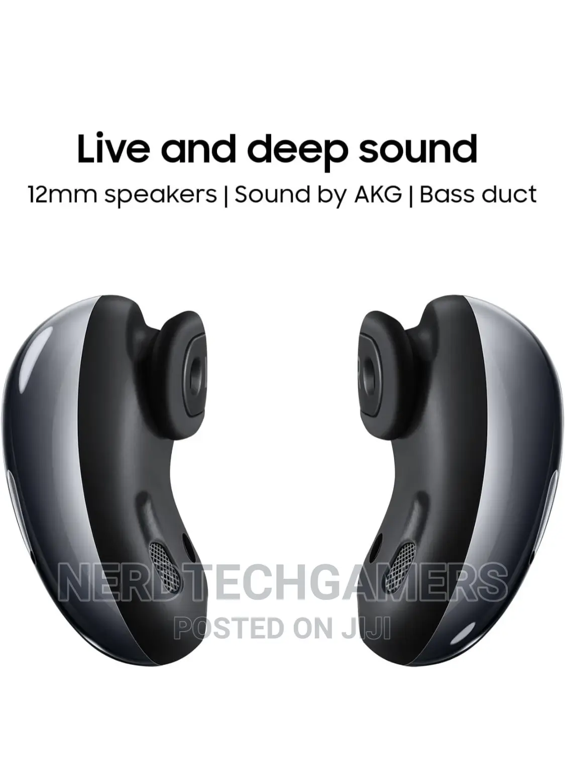 Samsung Galaxy Buds Live Bluetooth Truly Wirel, Mystic Black