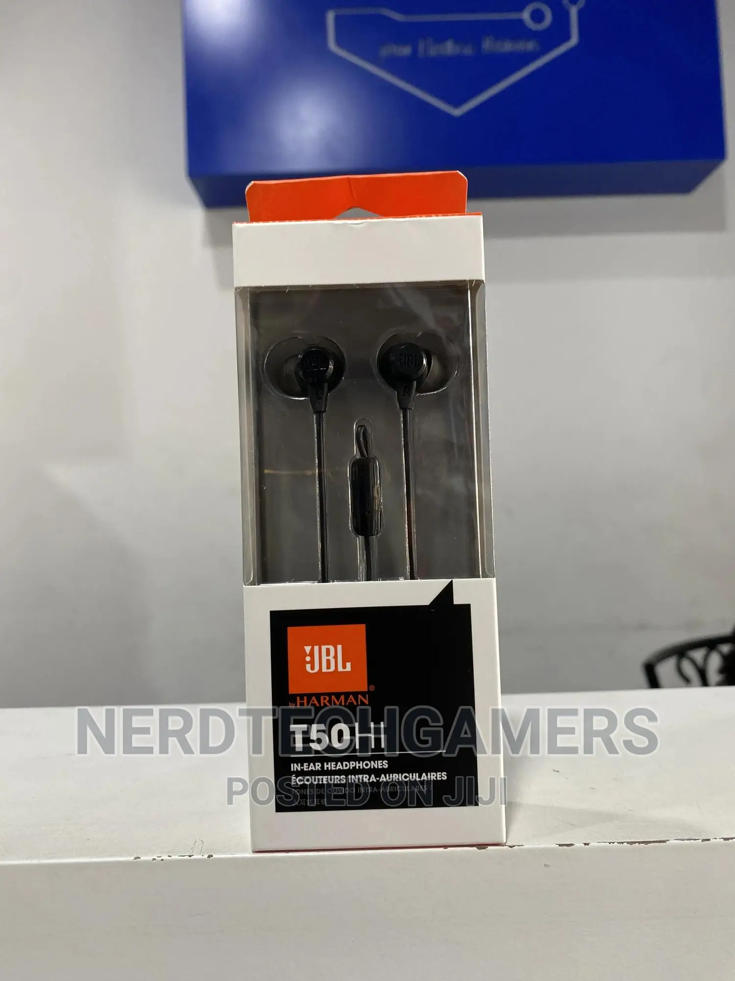 JBL T50HI in-Ear Wired Headphone With Noise Mic (Red)